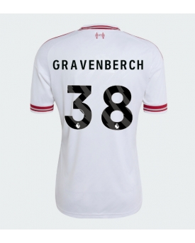Liverpool Ryan Gravenberch #38 Maglia Gara Trasferta Repliche 2026-27 Maniche Corte Liverpool Ryan Gravenberch #38 Maglia Gara Trasferta Repliche 2026-27 Maniche Corte